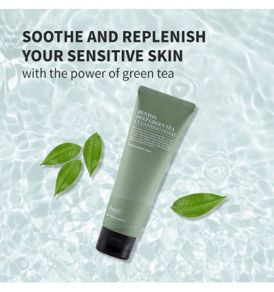 Benton - Deep Green Tea Cleansing Foam