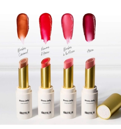*SOBRE PEDIDO* (Bonbon à la Rose) BISOU JELLY Hydrating Lipstick