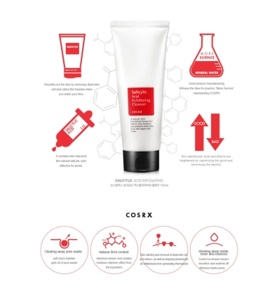 COSRX - Salicylic Acid Daily Gentle Cleanser