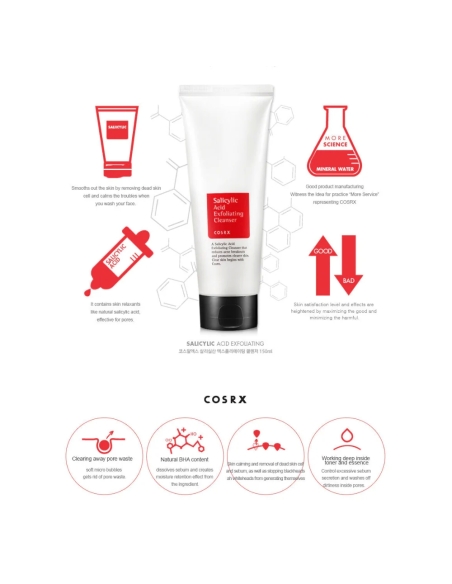 COSRX - Salicylic Acid Daily Gentle Cleanser