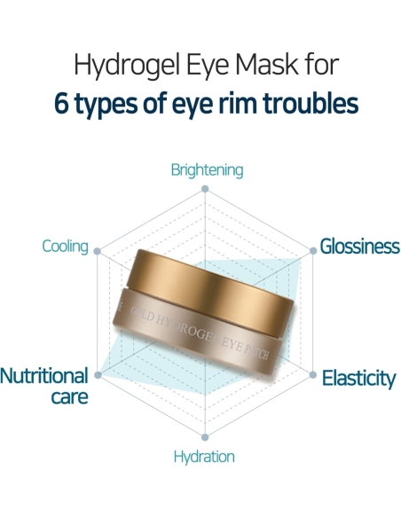 Petitfee - Gold Hydrogel Eye Patch Petitfee - Gold Hydrogel Eye Patch
