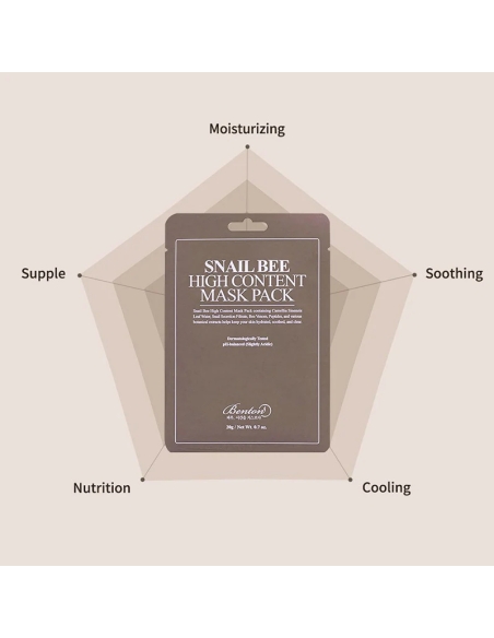 Benton - Snail Bee High Content Mask Pack Benton - Snail Bee High Content Mask Pack