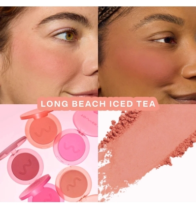 (Long Beach Iced Tea) GetSet Blur + Set Matte Powder Blush