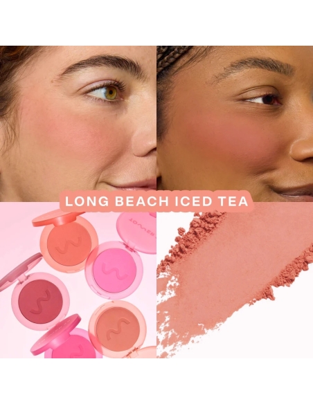 (Long Beach Iced Tea) GetSet Blur + Set Matte Powder Blush (Long Beach Iced Tea) GetSet Blur + Set Matte Powder Blush