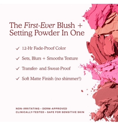 *SOBRE PEDIDO* (Malibu Cooler) GetSet Blur + Set Matte Powder Blush