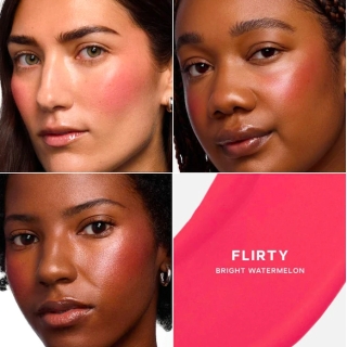 (Flirty) Dew Blush Liquid Cheek Blush 2