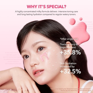 Aprilskin - TXA+Niacinamide 99 Pink Milky Toner 2