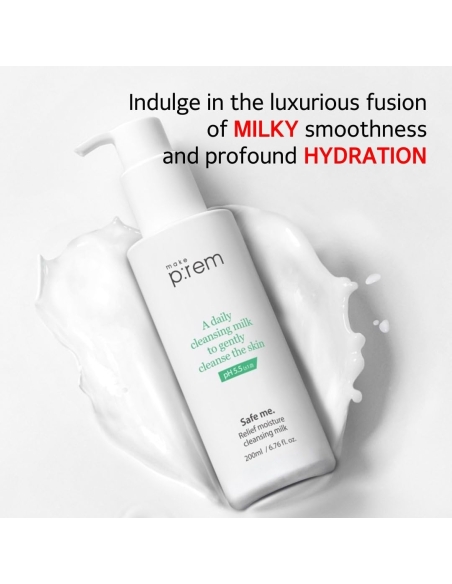 Make p:rem - Safe Me. Relief Moisture Cleansing Milk Make p:rem - Safe Me. Relief Moisture Cleansing Milk