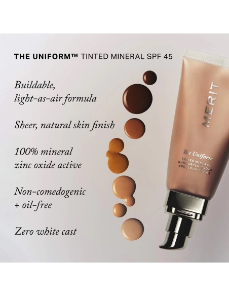 *SOBRE PEDIDO* The Uniform Tinted Mineral Sunscreen SPF 45 *SOBRE PEDIDO* The Uniform Tinted Mineral Sunscreen SPF 45