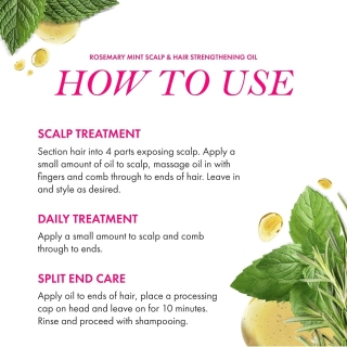 *SOBRE PEDIDO* Rosemary Mint Scalp & Hair Strengthening Oil 2