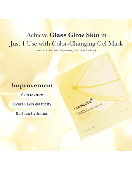 Medicube - Kojic Acid Turmeric Brightening Gel Mask Medicube - Kojic Acid Turmeric Brightening Gel Mask