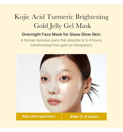 Medicube - Kojic Acid Turmeric Brightening Gel Mask