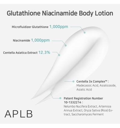 APLB - Glutathione Niacinamide Body Lotion