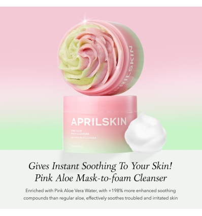 Aprilskin - Pink Aloe Pack Cleanser