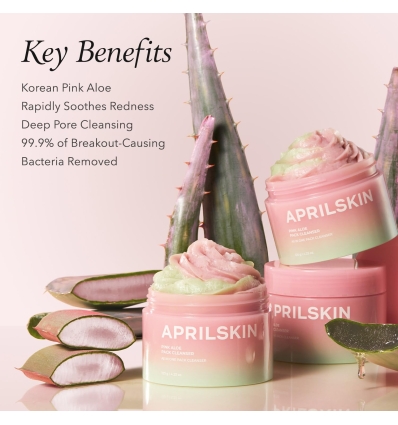 Aprilskin - Pink Aloe Pack Cleanser