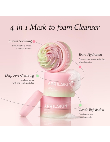 Aprilskin - Pink Aloe Pack Cleanser Aprilskin - Pink Aloe Pack Cleanser