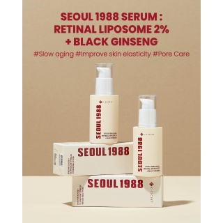K-Secret - Seoul 1988 Serum: Retinal Liposome 2% + Black Ginseng 2