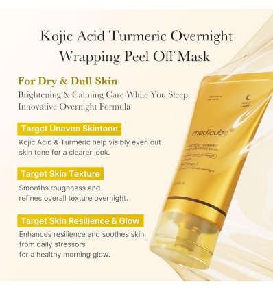 Medicube - Kojic Acid Turmeric Night Wrapping Mask
