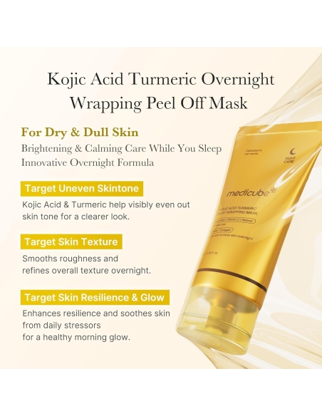 Medicube - Kojic Acid Turmeric Night Wrapping Mask Medicube - Kojic Acid Turmeric Night Wrapping Mask