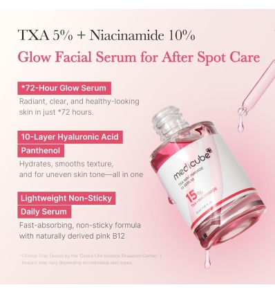 Medicube- TXA+Niacinamide 15% Glow Serum