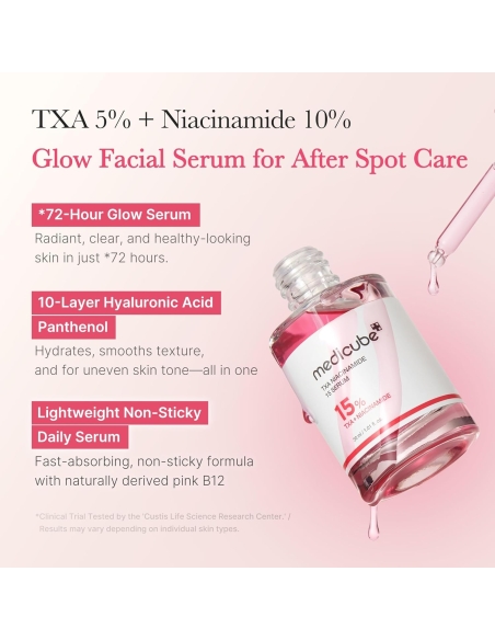 Medicube- TXA+Niacinamide 15% Glow Serum