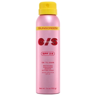 On 'Til Dawn Mattifying Sunscreen Setting Spray SPF 28