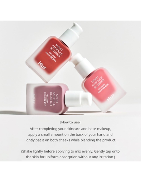 House of Hur - (Ruby Red) Moist Ampoule Blusher