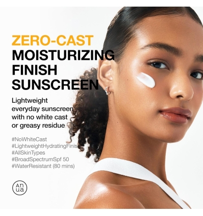Anua - Zero-Cast Sunscreen SPF50