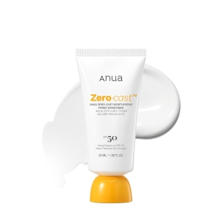 Anua - Zero-Cast Sunscreen SPF50