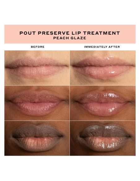 (Peach Glaze) Pout Preserve Hydrating Peptide Lip (Peach Glaze) Pout Preserve Hydrating Peptide Lip