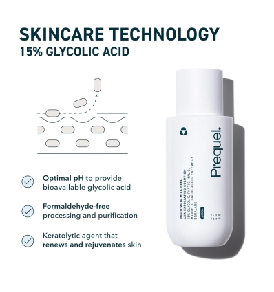 Multi-Acid Milk Peel AHA Exfoliating Solution