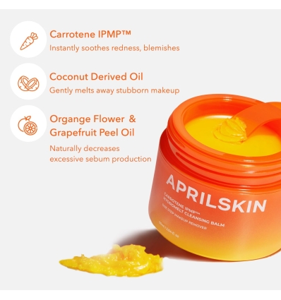 aprilskin - Carrotene IPMP Hydromelt Cleansing Balm