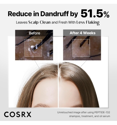 COSRX- PEPTIDE-132 Ultra Perfect Hair Bonding Shampoo