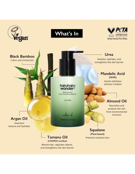 Haruharu - Black Bamboo Daily Soothing Oil Haruharu - Black Bamboo Daily Soothing Oil