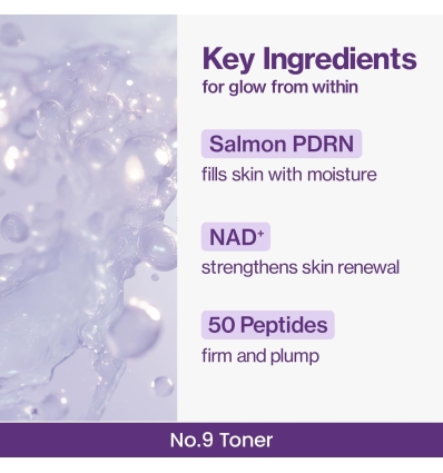 Numbuzin - No. 9 NAD PDRN Glow Boosting Toner