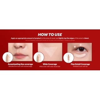 Tirtir - (1 N) Glide & Hide Blurring Concealer 2