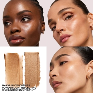 *SOBRE PEDIDO* (Honey) Creme & Powder Highlighter Duo 2