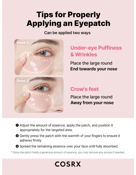 COSRX - The Peptide Collagen Hydrogel Eye Patch COSRX - The Peptide Collagen Hydrogel Eye Patch