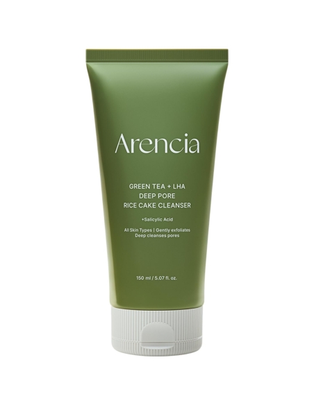 Arencia - Green Tea + LHA Deep Pore Rice Cake Cleanser Arencia - Green Tea + LHA Deep Pore Rice Cake Cleanser