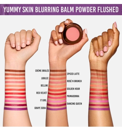 *SOBRE PEDIDO* (Rosé N Brunch) Yummy Skin Blurring Balm Powder Flushed