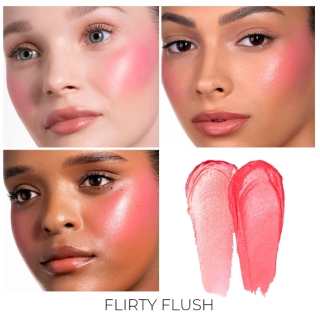(Flirty Flush) Hy-Blush Cloudy Cream Cheek Duo 2