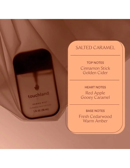 (Salted Caramel) Power Mist Hydrating Hand Sanitizer (Salted Caramel) Power Mist Hydrating Hand Sanitizer