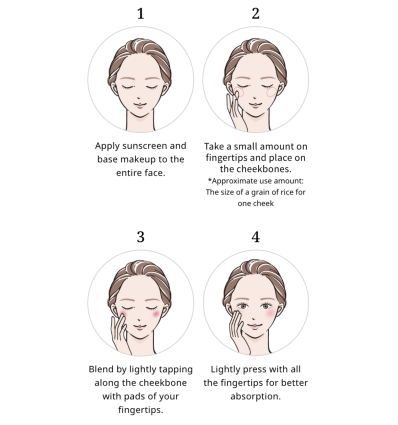 Kanebo - (Pink) Allie Cheek UV SPF 50+ PA++++