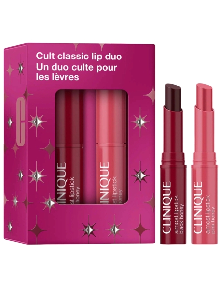 *SOBRE PEDIDO* Mini Cult Classic Pink & Black Honey Lip Set