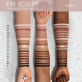 *SOBRE PEDIDO* (Soft) Eye Sculpt Texture & Tone Eyeshadow Palette 2