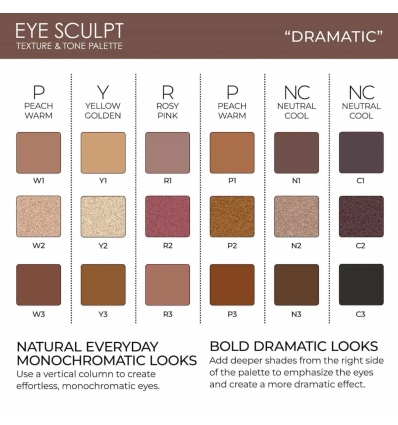 (Dramatic) Eye Sculpt Texture & Tone Eyeshadow Palette