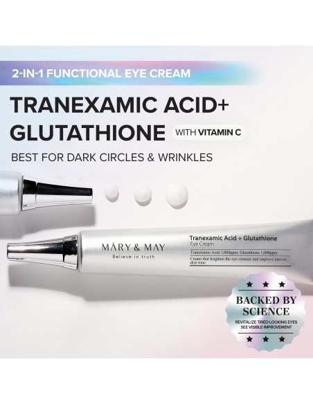 *SOBRE PEDIDO* Tranexamic Acid (TXA) + Glutathione Eye Cream