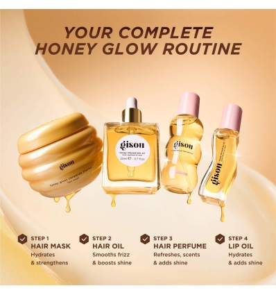 Glow All The Way Hair and Lip Set