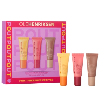 Pout Preserve Petites Mini Lip Trio with Peptides