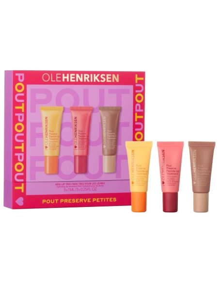 Pout Preserve Petites Mini Lip Trio with Peptides Pout Preserve Petites Mini Lip Trio with Peptides